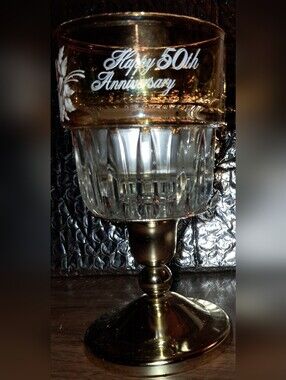 50th ANNIVERSARY CANDLE HOLDER